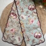 EDEN BLOOM REVERSIBLE QUILTED COTTON RUNNER