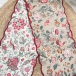EDEN BLOOM REVERSIBLE QUILTED COTTON RUNNER