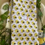CHIRPY HANDBLOCK PRINTED REVERSIBLE MULMUL BABY QUILT | COMFORTER
