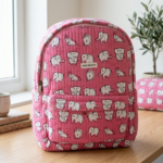 Handmade Quilted Cotton Backpack