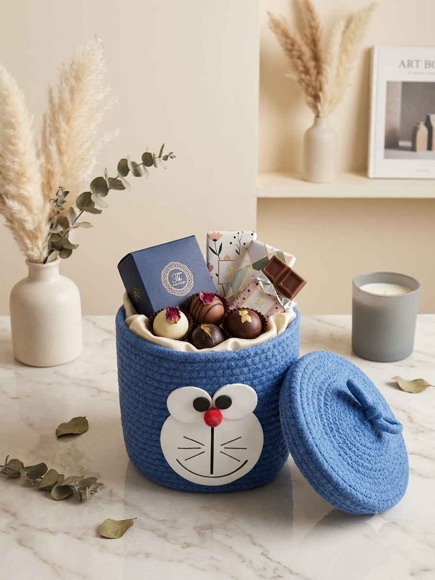 VIRAL HANDMADE JUTE BASKET - Image 3