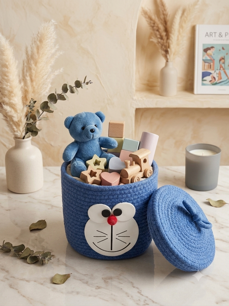 VIRAL HANDMADE JUTE BASKET