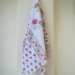 Hand Block Printed Pure Cotton Bath Towels | Premium Indian Artisan Design