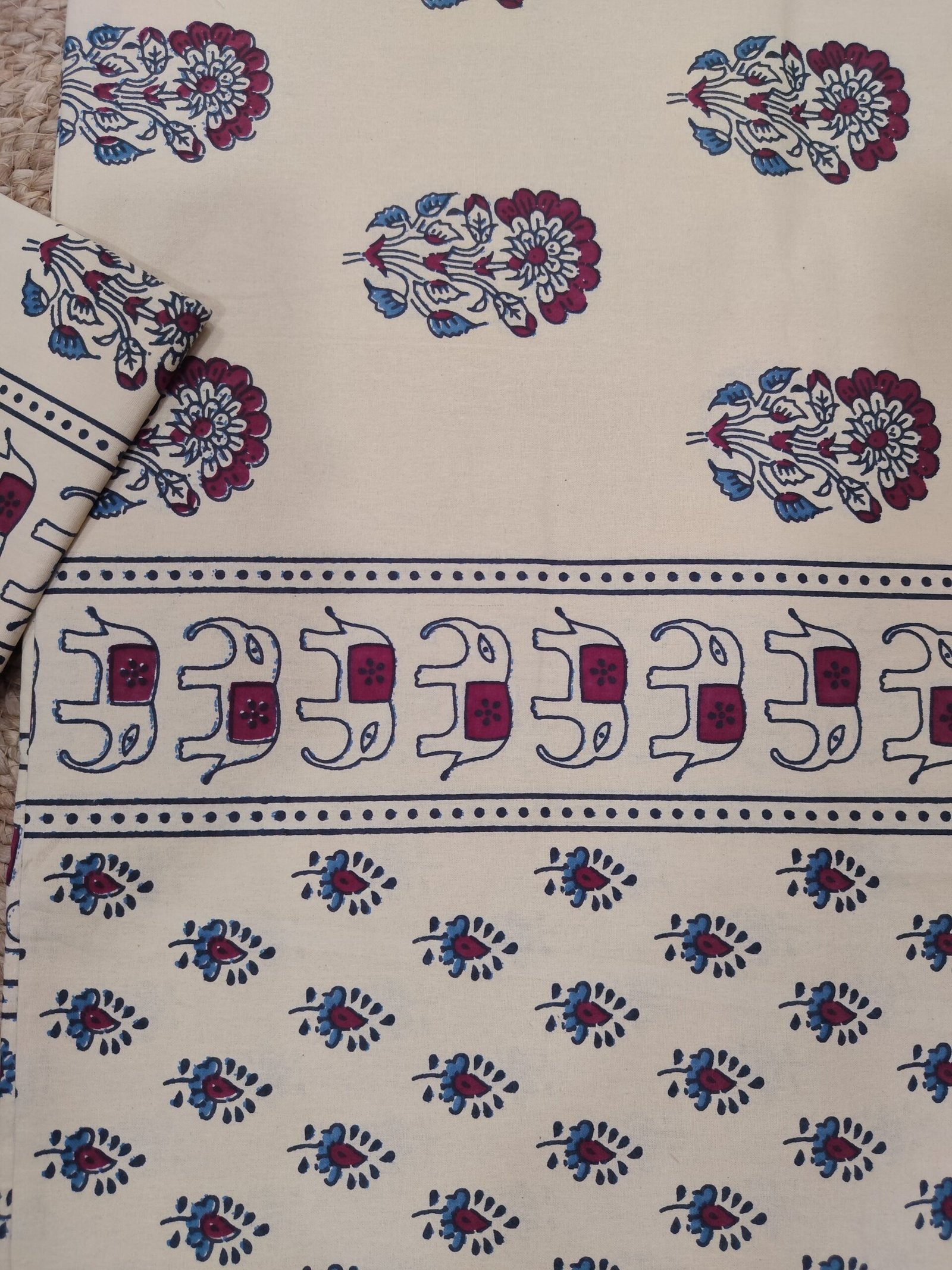 Anaya - Beige Bedsheet (108x108 Inches) - Image 4