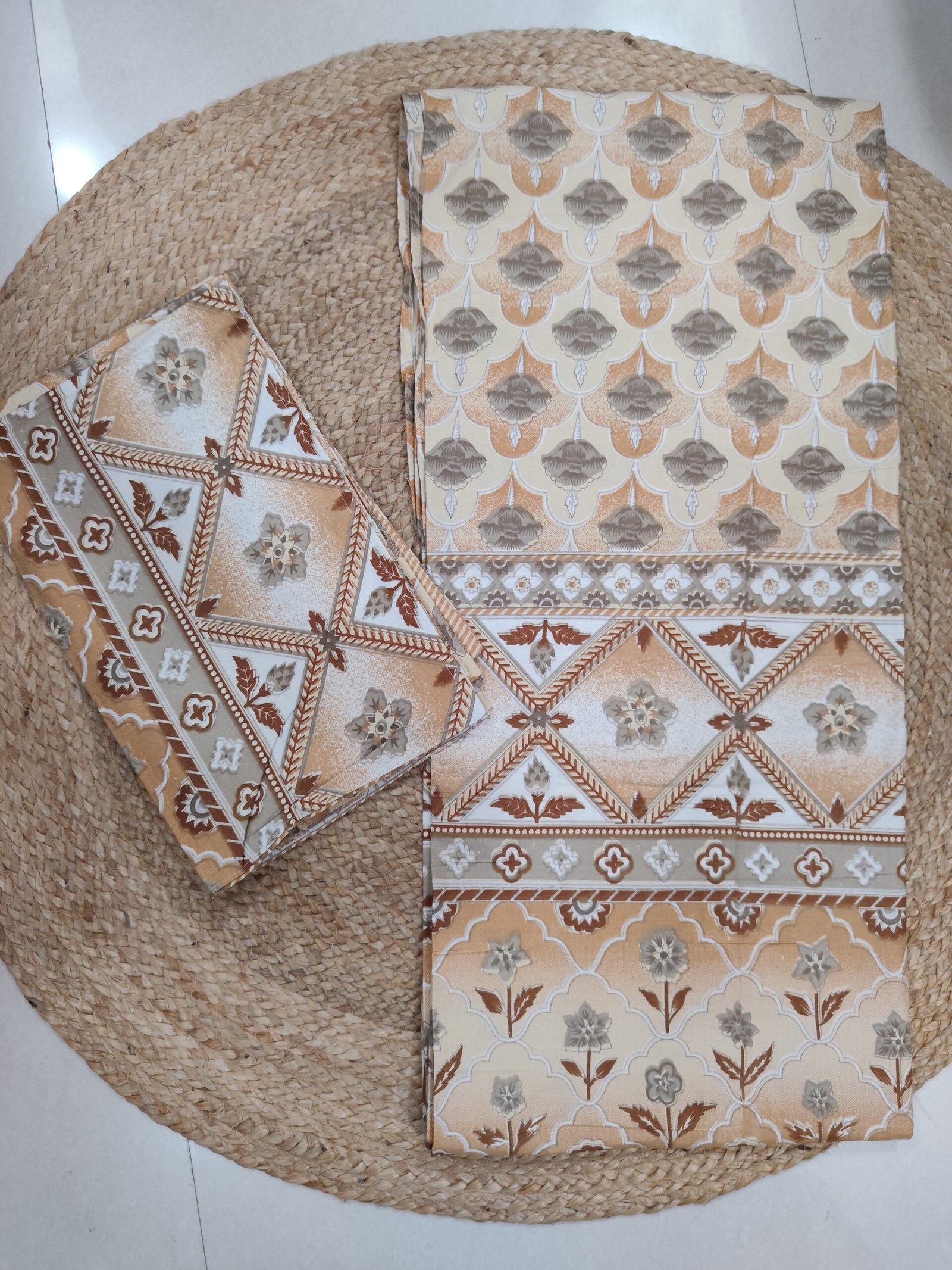 Barfi - Brown Bedsheet (108x108 Inches) - Image 2