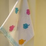CUTE ELE COTTON KIDS BATH TOWEL